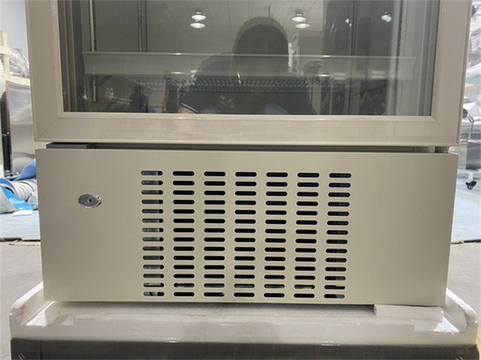 2-8程度の直立したガラス ドアのワクチン接種の収納キャビネット316L容量のためのワクチン接種の薬学冷却装置冷却装置